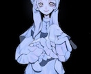 厚塗りで仄暗さのある可愛らしいイラストを描きます 仄暗くて可愛いイラストをお求めの方へ　サムネイル、一枚絵など イメージ4