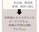 あなただけの強みを洗い出し集客導線作り手伝います 同業種の中でも埋もれないスキマ集客でリピート率・売上アップ！ イメージ3