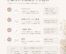 シンプルで上品な名刺を制作します サロン・カフェ・個人事業主様向け イメージ4