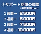 あなた好みにカスタマイズ！習慣化をサポートします 【声掛けの期間も回数も調整可能】あなた専属のコーチになります イメージ3