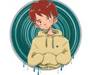 似顔絵アイコン描きます そっくりで可愛い似顔絵をSNSのアイコンに！ イメージ6
