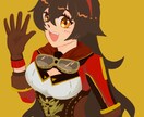厚塗り風イラスト描きます 各種SNSやブログでのアイコンやイラストの作成受付けています イメージ1