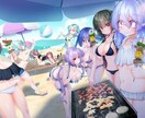 一枚絵を描きます かわいい美少女イラストをサムネイル・メインビジュアルに！ イメージ3
