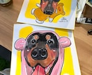 ワンちゃん・猫ちゃん(ペット)の似顔絵描きます 可愛いペットの姿を永遠に残しましょう！ イメージ5