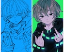 シンプルなアイコン描かせていただきます SNSアイコン、歌ってみた挿絵など、色々とお使い下さい。 イメージ2