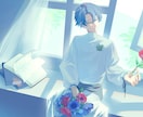 中性寄りのキャラクターイラストを制作します 一枚絵や動画イラストなど、様々な用途でご利用できます イメージ4