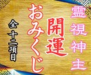 2026年の運気をおみくじで視ます 全12項目で恋愛・金運・仕事すべてを網羅します イメージ1