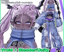 VRoidとBlenderで3Dモデル作ります 商用利用可!配信、Vtuber!拘り高品質モデルを作ります イメージ1