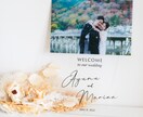 海外のような結婚式のウェルカムボードを製作します 海外のおしゃれなウェディングを演出できるウェルカムボード製作 イメージ6