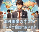 海外事業25年越えのプロがキャリア相談に乗ります 現役課長が、あなたの海外キャリアに本音で伴走します！ イメージ2