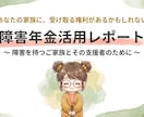 障害年金の手続きをプロが優しく相談・サポートします 手続きをしたいけど、申請書類の書き方・準備に困っている人向け イメージ1