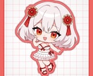 安価でかわいいミニキャラ・SDイラスト描きます 商用利用◎グッズ/動画/配信などでご利用いただけます！ イメージ4