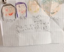 5歳児が可愛い癒しのイラスト描きます お絵描き大好きな5歳児が心を込めて癒しのイラスト書きます イメージ3