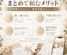 開業・店舗向け販促デザイン3点セットを制作します 名刺を作って終わりではなくお店の“伝わる”をまとめて整えます イメージ4