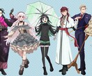 アニメ塗りのイラストを描きます オリジナルイラストのみ受け付けています イメージ9