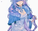 アイコンイラスト・立ち絵・一枚絵制作します ゴシック/ロリィタ/幻想的な一枚を イメージ3