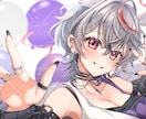 商用◎｜Vtuber・配信者向けイラスト制作します 商用利用可（追加料金なし）セクシーで可愛いイラストが得意です イメージ6
