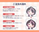 商用・二次利用込み！可愛いミニキャラ作成します 【3名様限定価格】アイコン・配信・動画・グッズ・立ち絵など イメージ9