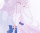 イケてる厚塗り気味イラストを仕上げます アニメ調で雰囲気のある厚塗りイラストを作成致します! イメージ2