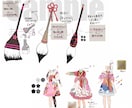 3面図制作します 3Dモデリングに最適！Vtuber、VRchat向け イメージ3
