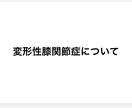 膝関節についての資料を提供します トレーナーやセラピスト必見！膝関節のあれこれが分かります！ イメージ4