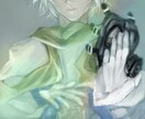 色気ある厚塗り一枚絵作成します BL等ジャンル自由！大人っぽい雰囲気のイラスト描きます！ イメージ7