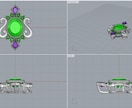 ジュエリーCADデザイン製作承ります ジュエリーCAD製作お困りでしょうか？ イメージ4