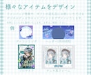 IRIAMライバー様向け デジタルグッズ作ります アイコンリング、ヘッダー等製作いたします。ガチャ景品にも！ イメージ3