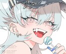 SNSなどに！アイコン描きます 小さくても目を惹くアイコンを制作します！ イメージ1