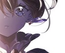 商用利用可！アイコン映えする可愛いイラスト描きます キラキラ個性のある凛としたゆめかわイラストをお届けします。 イメージ6