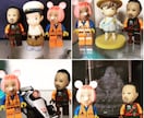 3D似顔絵を作成します 自分の分身を作って一緒に旅行に出かけよう イメージ2