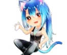 何でも使えるデフォルメキャラクターイラスト描きます SNS、配信、立ち絵、印刷、何でも使ってもらってOKです! イメージ3