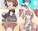 様々な用途の可愛い・かっこいいイラスト描きます キャラデザから、アイコン、立ち絵、一枚絵などお任せください！ イメージ2