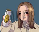 個性的で人と被らない、お洒落イラスト描きます お写真を元にイラストを作成いたします⭐︎アイコン画像等に！ イメージ9