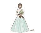 ゆるふわな似顔絵を描きます 結婚式・記念日のプレゼントやSNSアイコンなどにどうぞ イメージ4