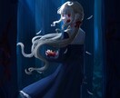 スチル・MVイラスト・サムネなど1枚絵描きます ポップで可愛い絵から美しい繊細な絵まで、貴方のお好きな絵を イメージ6