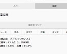 競馬の勝率を自動生成！誰でも簡単操作できます 最新AIが導く競馬予想の設計自動計算ツールを紹介 イメージ2