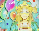 ゲームスチル・配信絵・ボカロ、歌みたMV制作します ダーク・病み・ポップ！彩度が高くサムネ映えするイラストを！ イメージ4