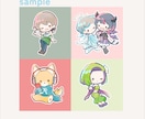 ほっこりかわいい♪ミニキャライラストを作成します SNSやブログ用アイコン、挿絵にも イメージ6