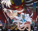 背景あり一枚イラスト作成します MV、記念、キービジュアルなど背景ありのイラストを描きます！ イメージ7