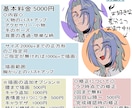 配信映え！表情豊か愛されポップ描きます 二次利用可！商用利用可！表情差分OK! イメージ3