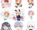 かわいいデフォルメイラストの制作承ります 動画やグッズ制作、LINEスタンプ制作などに！ イメージ1