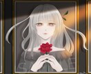ちょっぴりダークで儚い★繊細な世界をお描きします お値引中○ 動画サムネ、Vtuber、MV、書籍表紙など！ イメージ1