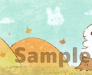 商用OK!絵本風かわいいイラスト制作します アイコン、挿絵、ヘッダー、グッズ etc...幅広く対応◎ イメージ3