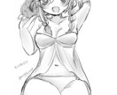 やわらかお肉の女の子描きます 触れたくなるようなむっちりふわふわの女の子描きます イメージ4