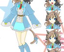 魔道士系の猫娘キャラデザとなっています 魔道士系をモチーフにした猫娘キャラデザとなっています。 イメージ1
