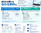 見やすさ劇的UP！伝わるプレゼン・営業資料作ります 営業・会社紹介・社内資料など幅広く対応 イメージ2