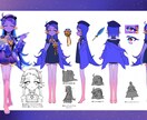 配信・活動用立ち絵を制作します 商用利用OK!立ち絵イラストを描きます イメージ8