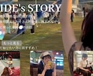 結婚式用Netflix風プロフィール動画作成します おふたりのお人柄がわかるような動画作成 イメージ3