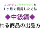 ココナラでプラチナを１ヶ月で獲得した方法を教えます 約１ヶ月でプラチナを獲得するために行った全てを公開…！ イメージ6